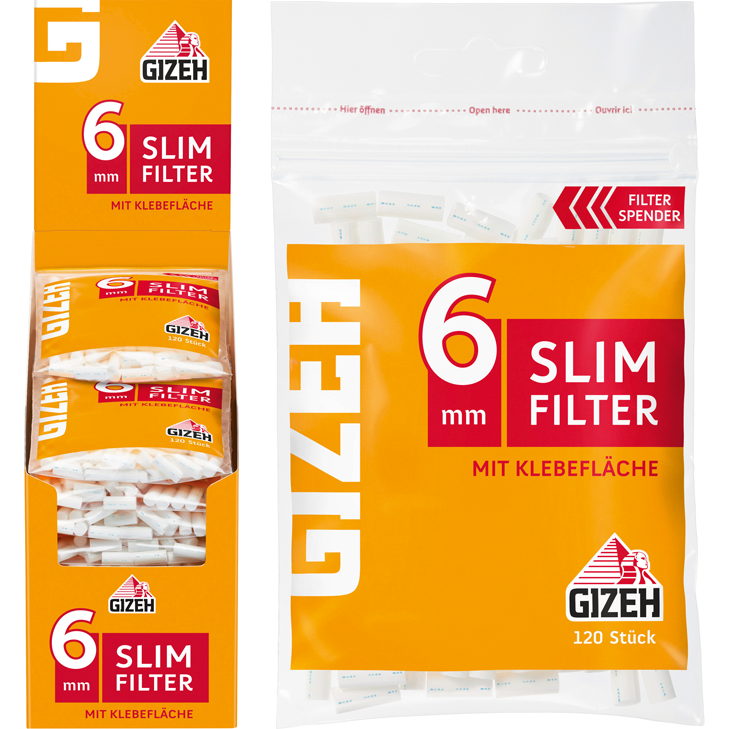 Gizeh Slim Filter 6mm 20x120