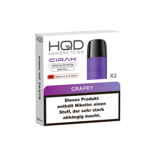 HQD CIRAK Pods - Grapey (10 Stück)