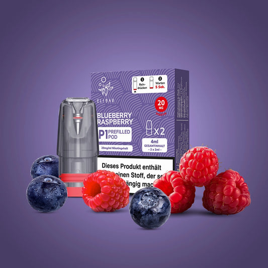 Elfbar MATE500 P1 Prefilled Pod - Blueberry Raspberry (10 Stück)
